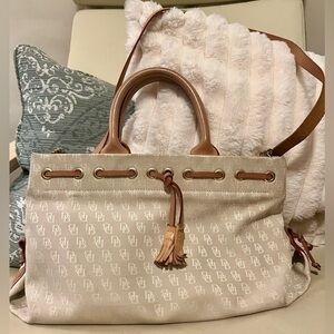 Dooney & Bourke Large Satchel Signature Tote